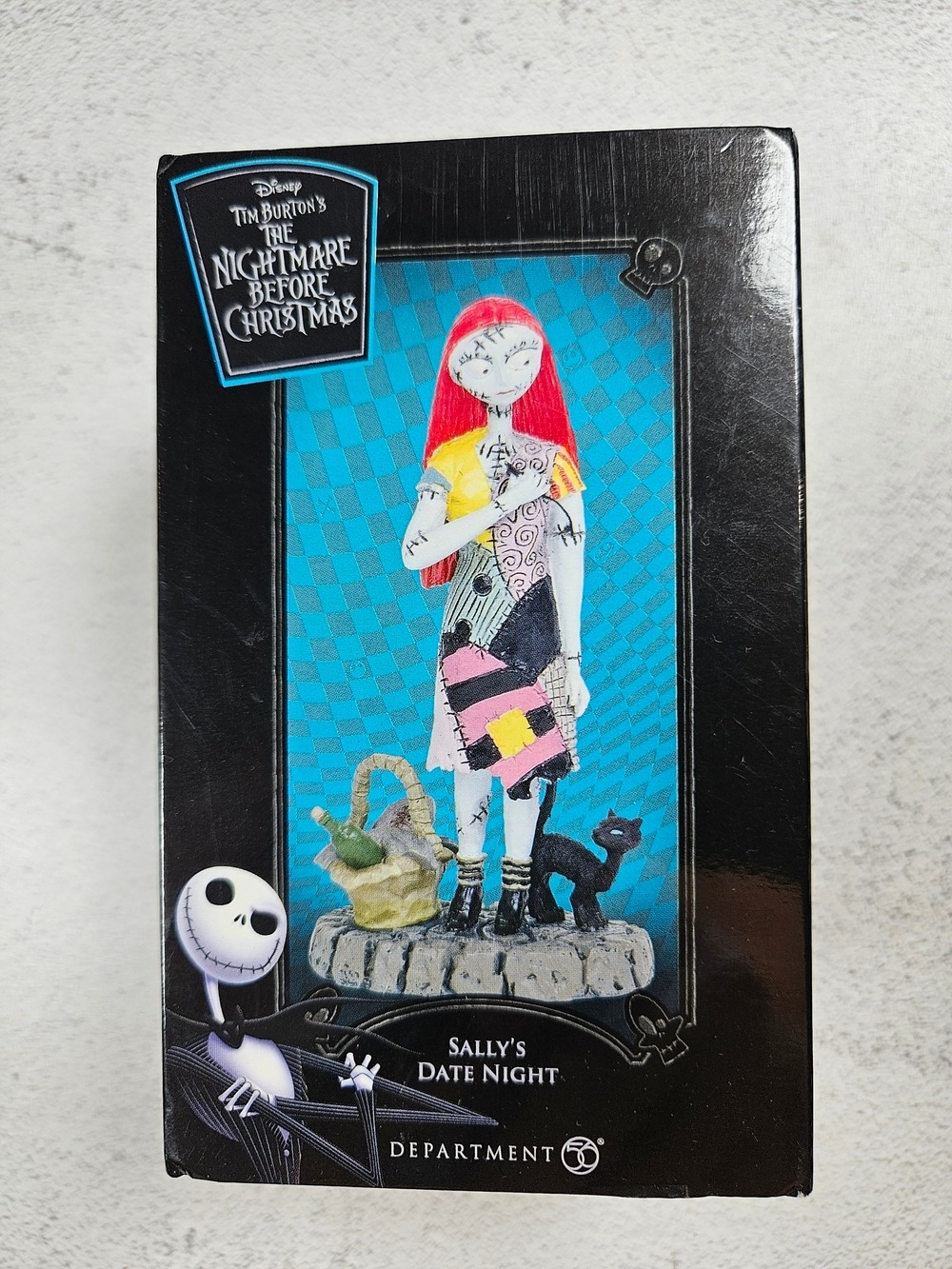 Disney Tim Burton Sally's Date Night Nightmare Before Christmas Departemt 56 NIB
